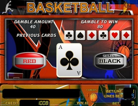 Аппарат Basketball - риск-игра Риск-игра в аппарате Basketball