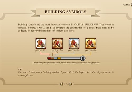 Аппарат Castle Builder - правила игры Правила игры в аппарате Castle Builder