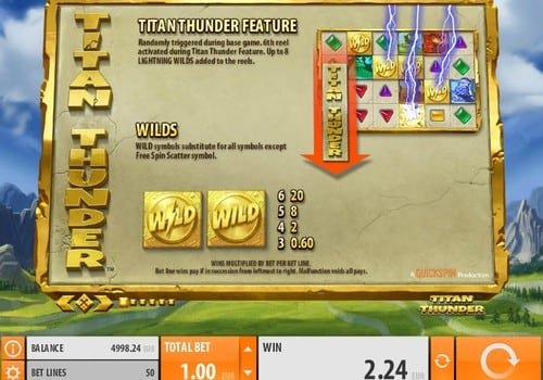 Аппарат Titan Thunder - правила игры Правила игры аппарата Titan Thunder