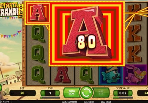 Автомат Spinata Grande - выигрышная комбинация символов Выигрышная комбинация символов в автомате Spinata Grande