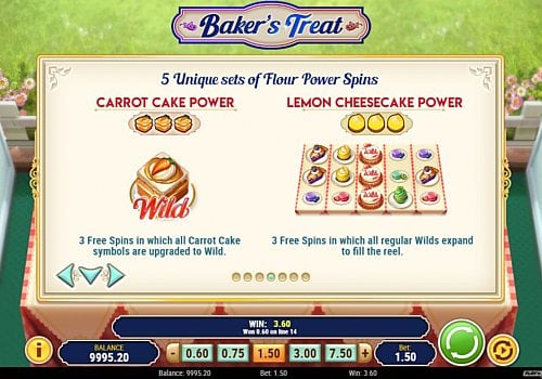 Онлайн аппарат Baker's Treat - фриспины Фриспины в онлайн аппарате Baker's Treat