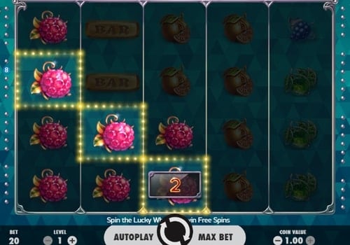 Онлайн аппарат Fruit Spin - выигрышная комбинация Выигрышная комбинация в онлайн аппарате Fruit Spin