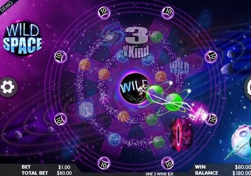 Онлайн аппарат Wild Space - выигрышная комбинация Выигрышная комбинация в онлайн аппарате Wild Space