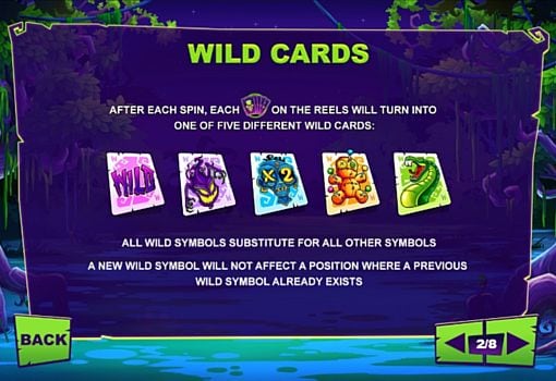 Онлайн слот Maji Wilds - описание диких знаков Описание диких знаков в онлайн слоте Maji Wilds