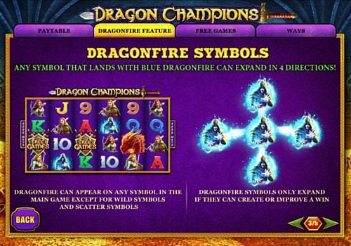 Слот Dragon Champions - игровой бонус Игровой бонус в слоте Dragon Champions